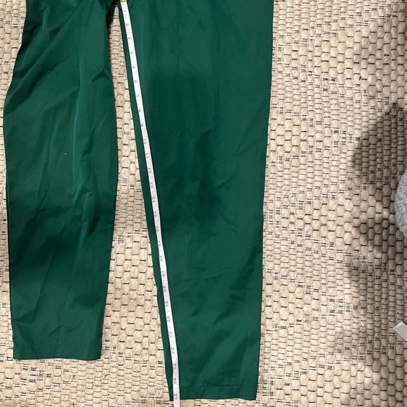 Forest green high waisted dress pants with belt - Picture 3 of 7